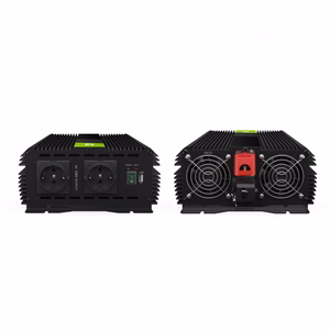 Green Cell PRO pingemuundur, 12 V DC-lt 230 V AC-le, 2000 W pidev- ja 4000 W tippvõimsus, modifitseeritud siinuslaine