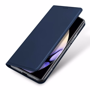 Чехол Dux Ducis Skin Pro для Realme 10 Pro+ книжка-кошелёк с подставкой синий