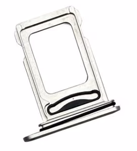 SIM card holder jaoks iPhone 14/14 Plus Dual SIM Starlight ORG