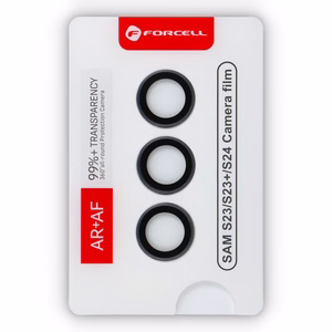 Стекло камеры для Samsung S24 Forcell Premium серый