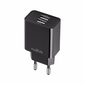 Maxlife MXTC-12 laadija 1x USB-A 4,8A must