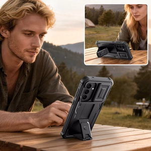 Tech-Protect Kevlar Cam+ ümbris 2 tk komplektis Samsung Galaxy A57 5G jaoks - must