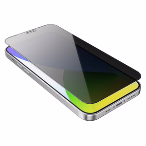 Borofone BF7 Diamond Armor Anti-spy karastatud klaas iPhone 12 Pro Max (10 tk komplekt)