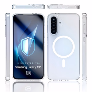3mk Armor MagCase jaoks Samsung Galaxy A36 - läbipaistev