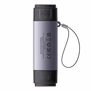 Baseus Lite Series SD/TF memory card reader, USB + USB-C (hall)