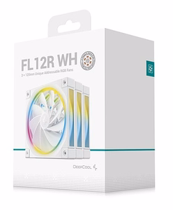 DeepCool FL12R WH-3 IN 1 Computer case Fan 12 cm White 3 pc(s)
