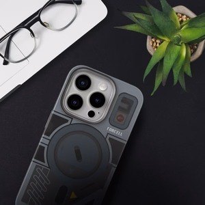 Ümbris jaoks iPhone 16 PRO MAX Forcell F-Protect Levels Dual Layer 4D technology compatible with Magsafe Military Drop-Test cyber hall