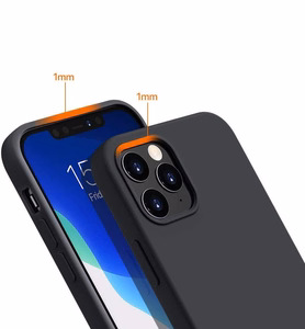 Silicone Case Soft Flexible Rubber Cover for Xiaomi Redmi Note 10 5G / Poco M3 Pro black