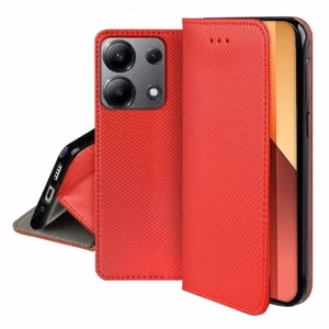 Phone Case "Smart Magnet" for Xiaomi Redmi 13C / Poco C65 / Poco M6 5G Red