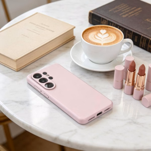 Чехол Tech-Protect Silicone MagSafe для Samsung Galaxy S26 Ultra розовый