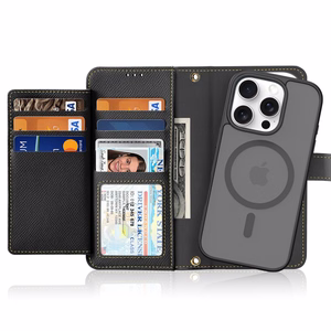 Dux Ducis Lawa Leather Ümbris jaoks iPhone 16 Pro Max - Must