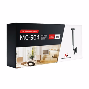 Maclean MC-504A B TV Ceiling Bracket 23-42 "50 - 85 cm 30kg must
