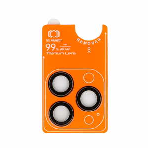 Tempered glass Tel Protect Titanium Lens 99% AR on camera jaoks Iphone 15 Pro/15 Pro Max titanium (lens 3 pcs)
