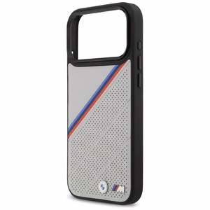 BMW M Tricolor Metal Logo MagSafe Ümbris jaoks iPhone 17 Pro Max - Hall
