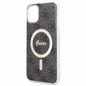 Guess GUHMN61H4STK iPhone 11 6.1" чёрный/чёрный hardcase 4G MagSafe