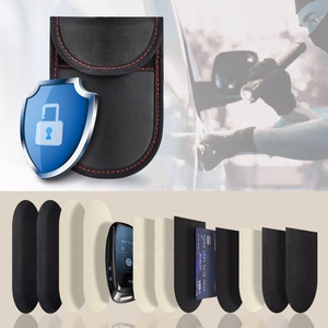 Tech-Protect KLR100 RFID Ümbris - Must and Punane