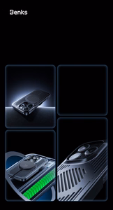 Benks Magnetic Biliz Cooling Ümbris (0066) jaoks Iphone 16 Pro Max hall