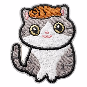 Нашивка кот 1, комплект 3pcs