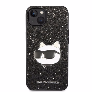 Karl Lagerfeld KLHCP14MG2CPK iPhone 14 Plus 6.7" must/must hardcase Glitter Choupette Patch