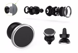 Car phone hoidja CPH-26, jaoks using on ventilation grille, magnetic fixing