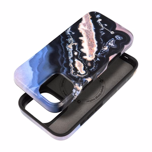 Ümbris jaoks iPhone 16 PLUS Forcell F-Protect Mirage compatible with Magsafe Military Drop-Test kuldne island