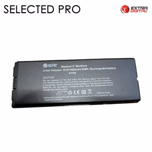 Notebook Aku jaoks A1185, 5600mAh, Extra Digital Selected Pro