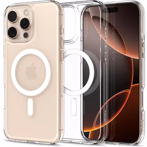 SPIGEN ümbris ULTRA HYBRID MAG compatible with MagSafe jaoks IPHONE 16 Pro valge