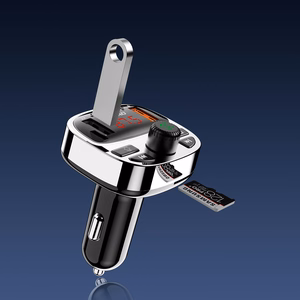 Dudao R2PRO+ Transmitter with PD25W Bluetooth 5.3 RGB Charging Ports - Must and Silver