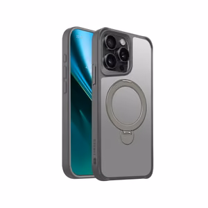 Etteri Matt Mag Ring чехол iPhone 15 Pro Max 6,7" серый