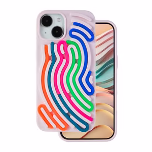 Чехол DIY Snake для iPhone 14 6,1" розовый