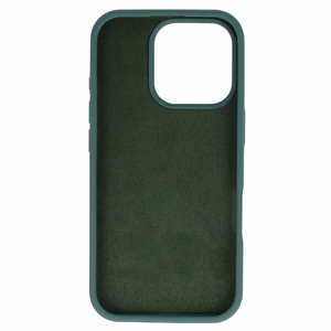 Tel Protect Silicone Premium для Iphone 16 Pro тёмно-зелёный