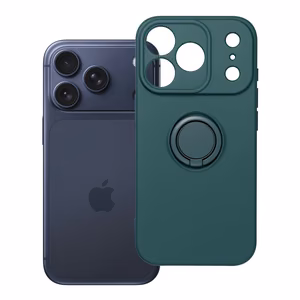 SILICONE RING ümbris jaoks IPHONE 17 Pro roheline