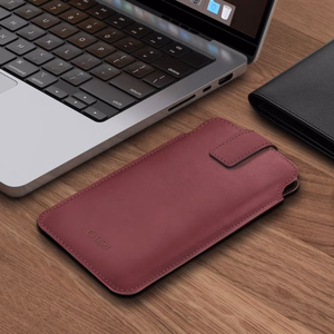 Tech-Protect SM65 ümbris jaoks 6.0-6.9" smartphones - burgundia