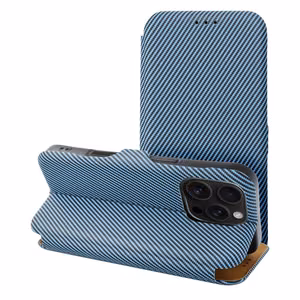 FOLIO Side Magnet Kaaned jaoks IPHONE 14 PRO MAX sinine
