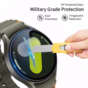 Tech-Protect Glass Fit+ 2-pack karastatud klaas jaoks Samsung Galaxy Watch 40 / 41 / 42 / 43 / 44 mm - läbipaistev