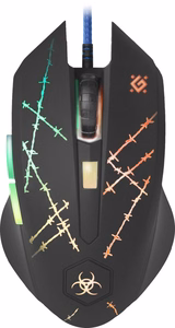 Defender Forced GM-020L juhtmega optiline mänguhiir, USB Type-A, 3200 DPI