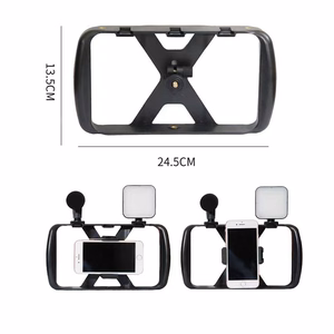 Selfie stick with Juhtmevaba remote control tripod with LED / microphone jaoks live broadcast TL-49T must