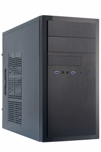 Chieftec HT-01B-OP arvutikorpus, MiniTower, MicroATX, must