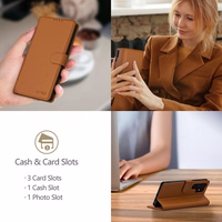 Tech-Protect Wallet Ümbris jaoks iPhone 16e - Brown