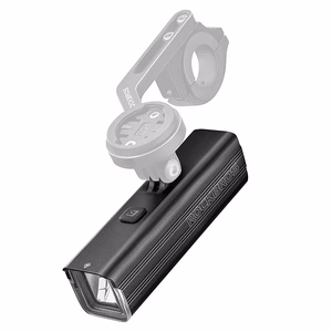 Rockbros RHL1500 eesmine jalgrattatuli 5000mAh 1500lm IPX6 - must