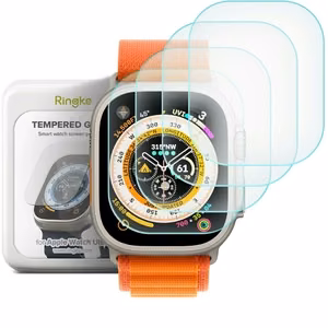 Ringke ID FC Glass 4-pack tempered glass jaoks Apple Watch Ultra 1 / 2 (49 mm)