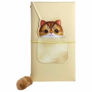 NIMMY set 2in1 notebook + pen BIG EYED PET 2.0 Cat khaki