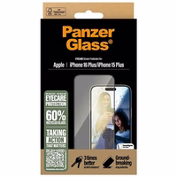PanzerGlass EyeCare Ekraanikaitse iPhone 16 Plus 6.7" Ultra-Wide Fit 2867