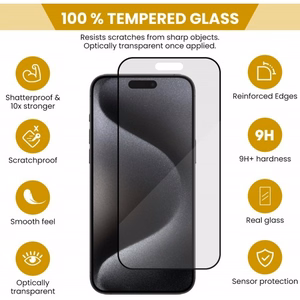 Ekraanikaitse "Casper Pro" Apple iPhone 14 Pro (Purunematud servad) (Blister)