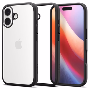 Spigen Ultra Hybrid Чехол для iPhone 17 матовый чёрный