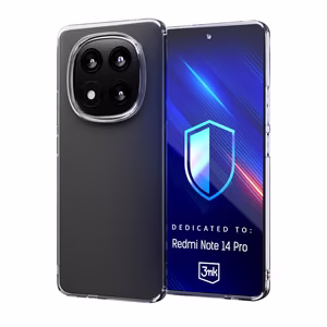 3mk Clear Ümbris jaoks Xiaomi Redmi Note 14 Pro - läbipaistev