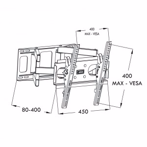 ART RAMT AR-51 TV hoidik