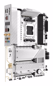 Материнская плата Sapphire PURE B850A WIFI 7 AMD B850 Socket AM5 ATX