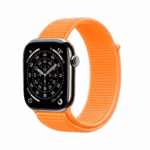 Crong Nylon Apple Watch spordirihm, 38/40/41/42 mm, Tropical Orange