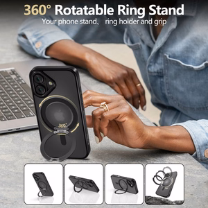 Tech-Protect MagRing MagSafe ümbris jaoks iPhone 16 - translucent